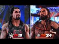 WWE 2K24 vs WWE 2K19: Graphics & Details Comparison