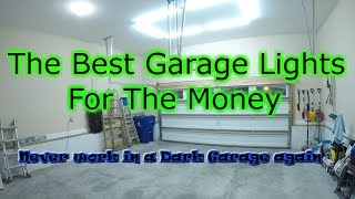 Best Garage Lights For The Money(Barrina T5 LEDS) 3 year warranty