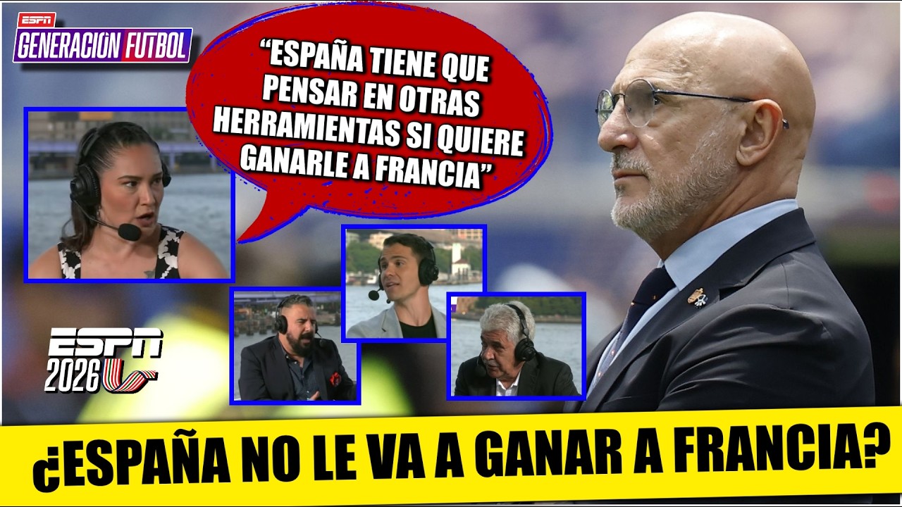 ESPAÑA NO LE VEO OPORTUNIDAD DE QUE GANE A FRANCIA, tras lo visto vs BÉLGICA: Desireé | Generación F