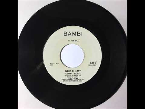 Tommy Stagg & Group - Four In Love ~ RARE teen doo wop teenage