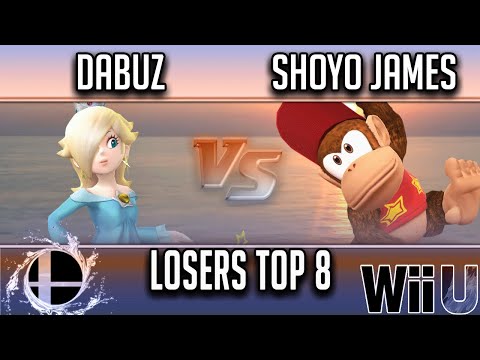 Smash'N'Splash 4  LOSERS TOP 8 -  Dabuz (Rosalina) vs  Shoyo James (Diddy Kong)