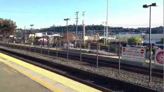 preview picture of video 'Caltrain - Hillsdale stop'