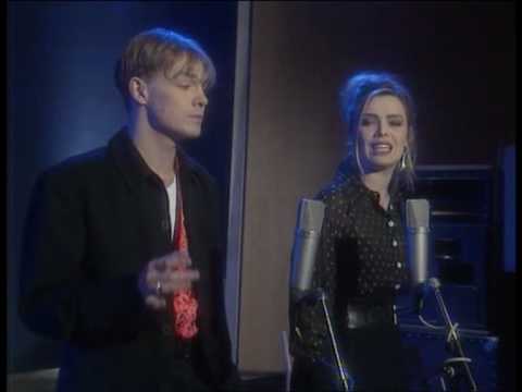 Jason Donovan & Kim Wilde - Harvest For The World (Live Amnesty International's Big 30 1991).VOB