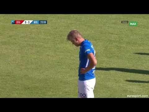 The Tenth Goal Of Erling Haaland In Molde | Molde 4-0 Brann | #erlinghaaland #shorts