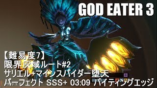 【GE3】限界灰域ルート#2 パーフェクト SSS+ バイティングエッジ 03:09