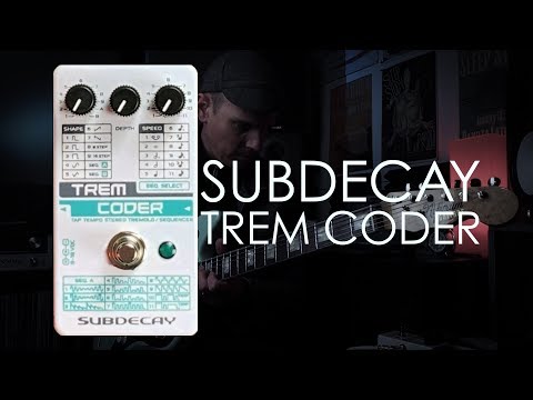 Subdecay TremCoder – Tremolo / Sequencer image 3