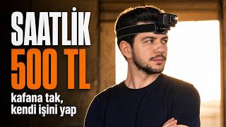 Robotları Eğiterek Saatlik 500 TL kazanın