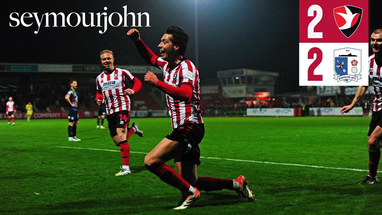 Cheltenham Town vs Barrow A Highlights