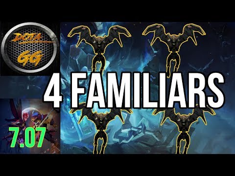 Dota 2 Visage - The Dueling Fates 7.07 New Talents