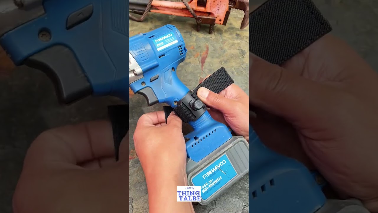 Keep your hands free on the job with this universal tool holster system