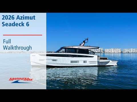 2026 Azimut Seadeck 6 Video