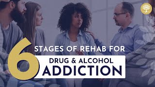 6 Stages of Rehab for Drug and Alcohol Addiction #drugrehab #alcoholrehab
