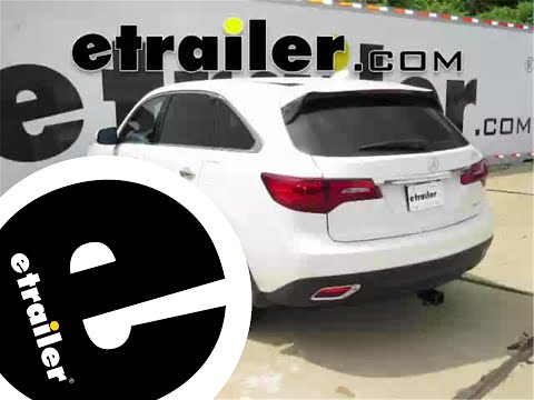 etrailer | DIY Install: Curt Trailer Hitch Receiver on your 2016 Acura MDX