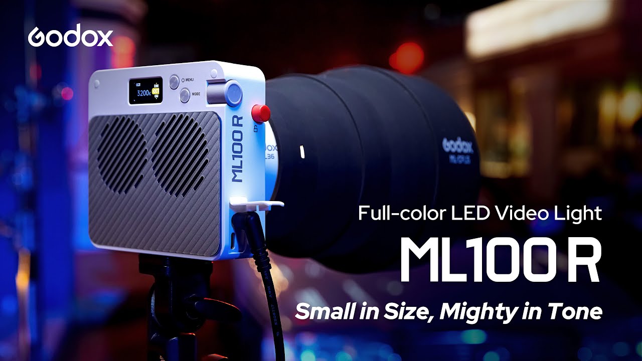 Godox ML100R Portable RGB LED-lys
