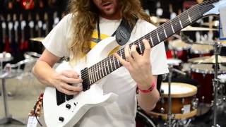 Video thumbnail for Sam Bell demos an Ibanez RG8 at Headstock Expo 2014 by Chris Bibby