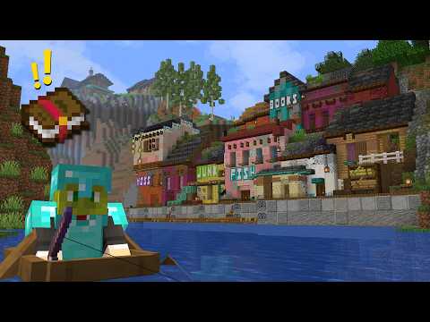 I Built an Entire Fishing Village for one Mending Book
