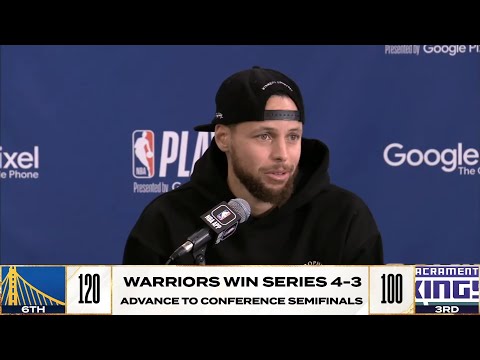 Golden State Warriors and Sacramento Kings | NBA Playoffs Game 7 Post Game Interviews