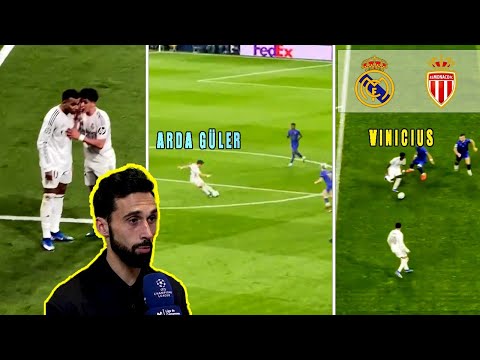ARDA GÜLER, MBAPPÉ & VINÍCIUS SHOCK REAL MADRID’S NEW COACH VS MONACO 😱