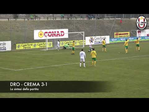 DRO vs AC CREMA 3-1 (19/02/2018) - La sintesi della partita