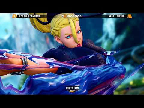 Sonic Boom VI SFV Losers Semi CYG BST l Gamerbee (Cammy) vs NASR l Bigbird (Rashid)