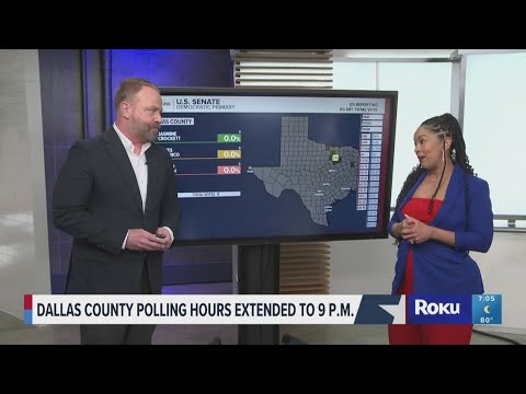 Texas primary election 2026: early results in the U.S. Senate races