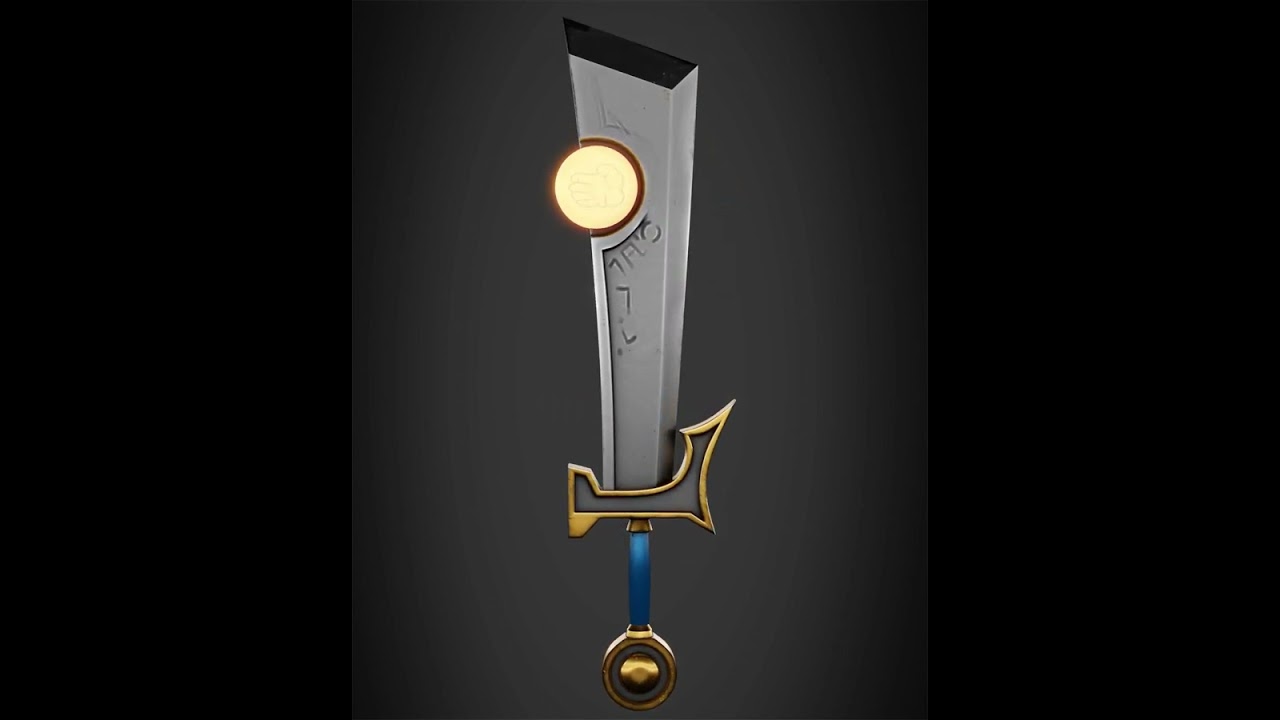 Paladin Judgment Sword 3D printable model | replica | prop | cosplay | stl | print file