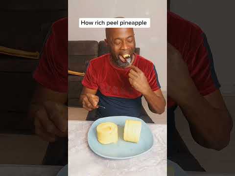 how rich peel pineapple