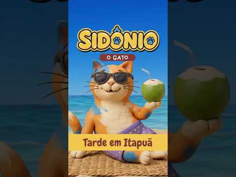 Tarde em Itapuã (com um gato) vai te dar paz em 15 segundos 🐱🌅