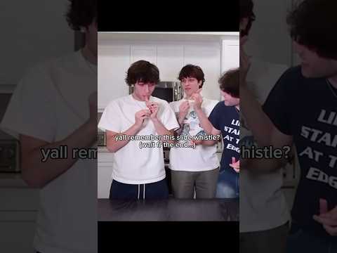 they loved that slide whistle way too much 😂 #sturniolotriplets #shortsfeed