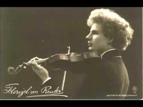 Florizel von Reuter -- Paganini Caprice #9, "La chasse"