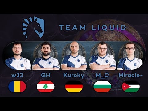LIQUID W33 - TRAINING RECENTLY FOR TI9 DOTA 2