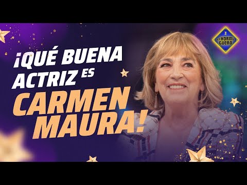 Carmen Maura sabe que es muy buena actriz - El Hormiguero