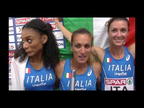 L' Aquilana Spacca in finale steffetta 4x400 a Rio
