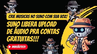 Crie musicas no Suno com a sua voz!