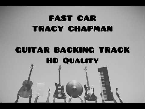 FAST CAR By Tracy Chapman (HD Quality) | Guitar Backing Track | For Guitar