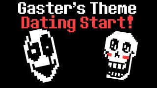 "Gaster's Theme" in "Dating Start!" - Possible new Gaster connection
