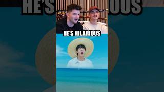 Download lagu Craziest music video 🤣 Americans react to Jin - Super Tuna  #jin #kpoo #btsarmy mp3