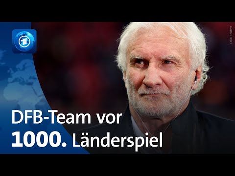 1000. Fußball-Länderspiel: Nationalmannschaft gegen Team der Ukraine