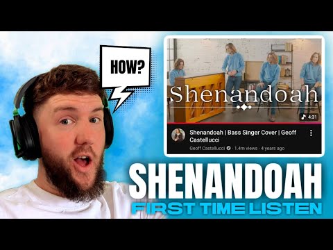 Musician REACTS to 'SHENANDOAH" by Geoff Castellucci (Low Bass Singer)