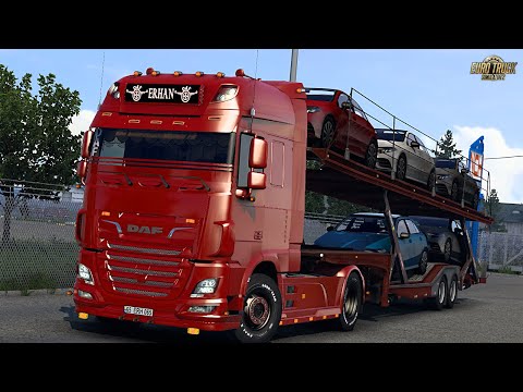 ETS2 1.42 ProMods 2.57 St.Petersburg - Kouvola DAF EU6 HOLLAND STYLE