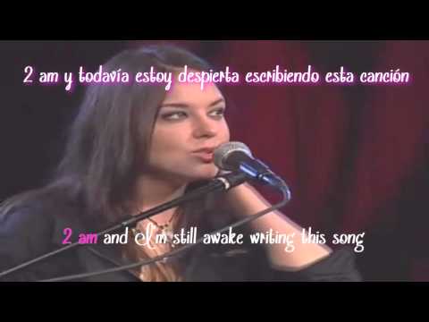Anna Nalick  - Breathe (acoustic)  subtitulos español - ingles
