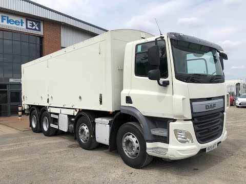 DAF CF *EURO 6* 8X4 TIPPER / BLOWER 2015 - MX15 HFT