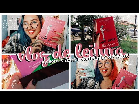 📹 VLOG DE LEITURA #26 | eu li Sem Amor, o choro é livre nesse vlog e cadelinha de Alice Osenan! 🌈✨