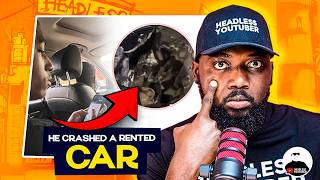 "Level 200 Legon Student Crashes Rented Car After Pent Hall Week. || Dad's Reaction Was Brutal!"