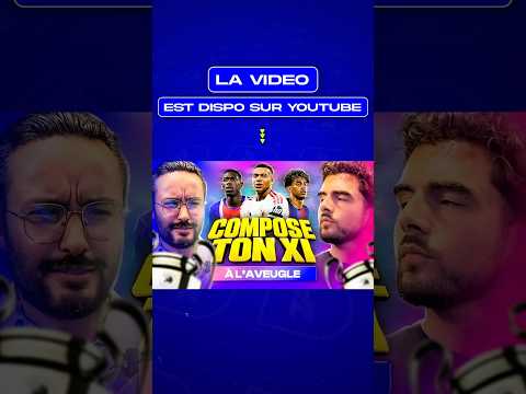 COMPOSE ton XI à l’aveugle ! 💸⚽️| Nouvelle vidéo longue dispo 🎙️| Merci à @sorare ❤️| #football