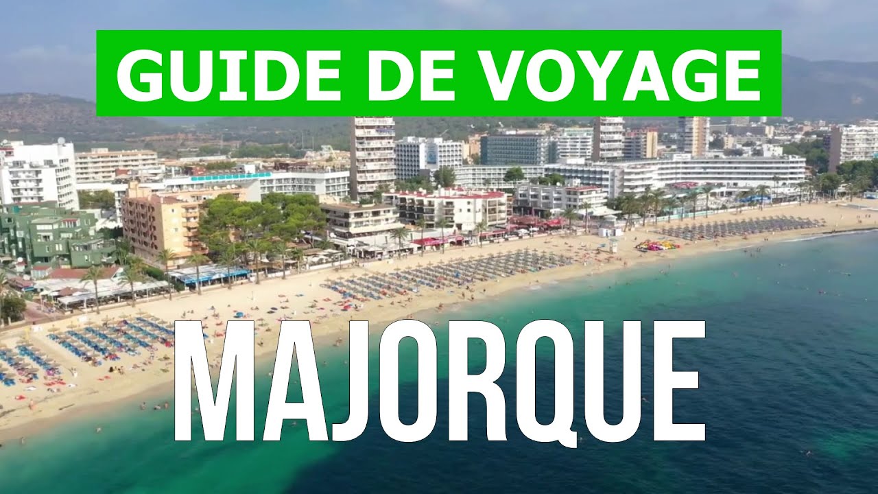 Majorque Espagne | Palma de Majorque, Magaluf, Alcudia | Drone vidéo 4k | Majorque que visiter