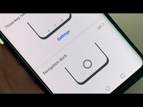 How to enable three key navigation on huawei smart phones
