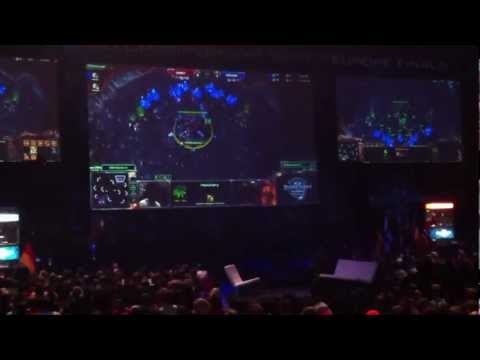 WCS Europe Finals 2012 - Stephano Player Introduction vs Lowley