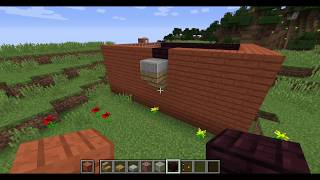 #1 minecraft vid:How to make a movie set cafe
