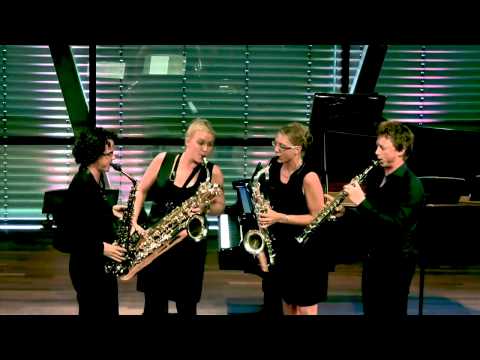 Berlage Saxophone Quartet - Ferenc Farkas Ugros from Old Hungarian Dances